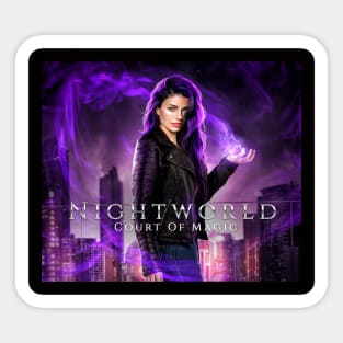 Nightworld: Court of Magic purple Sticker